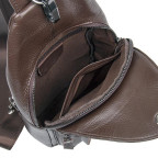 Мужская кожаная сумка-слинг через плечо Tiding Bag 8509C - Фото № 106