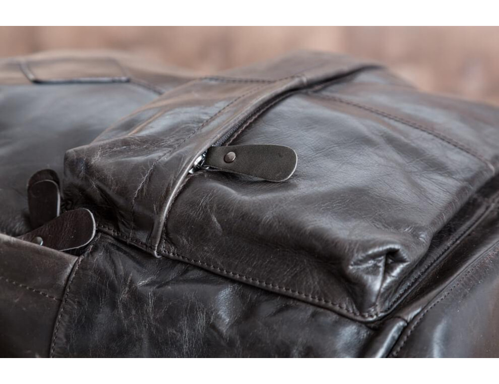 Рюкзак мужской кожаный Tiding Bag 9007J - Фото № 2