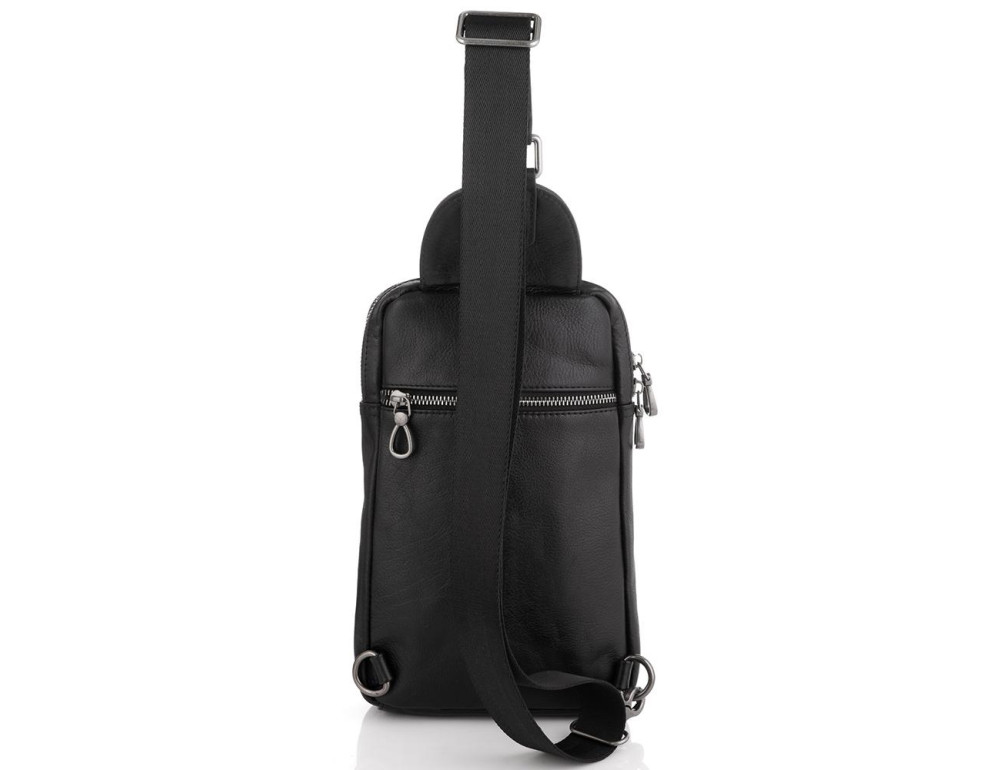 Сумка-слінг чоловіча шкіряна Tiding Bag 9801A - Фотографія № 5