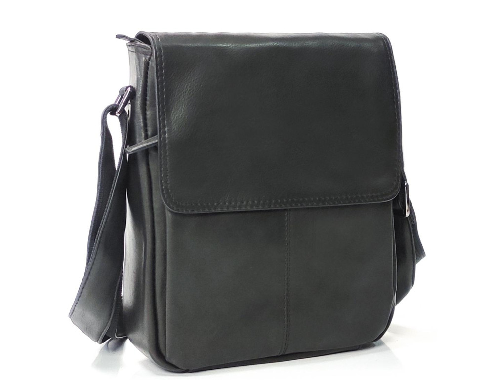 Наплечная мужская сумка с кожаным ремнем TIDING BAG 9805A - Фото № 1 Наплечная мужская сумка с кожаным ремнем TIDING BAG 9805A - Фото № 1