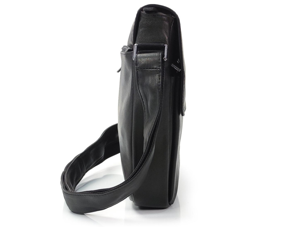 Наплечная мужская сумка с кожаным ремнем TIDING BAG 9805A - Фото № 6