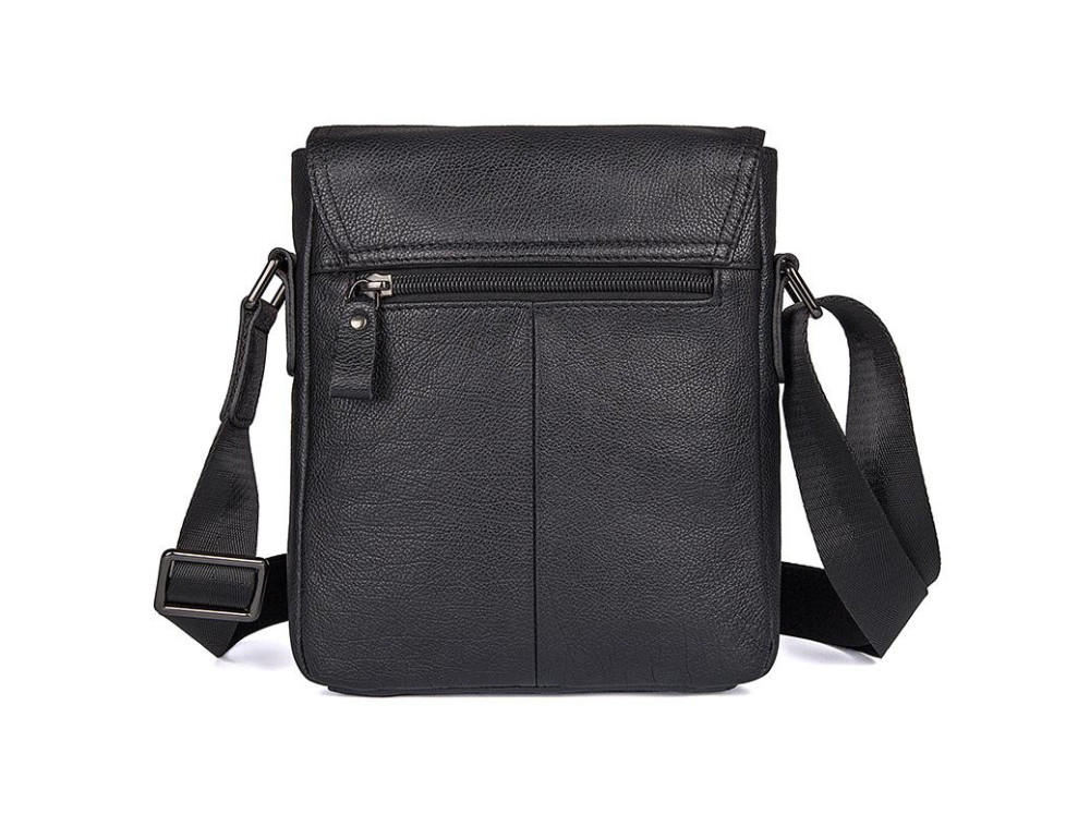 Мужская кожаная сумка с клапаном через плечо Tiding Bag 9811A - Фото № 6