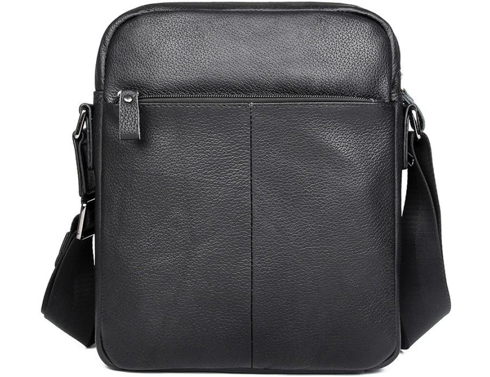 Мужская сумка через плечо с карманами натуральная кожа Tiding Bag 9812-1A - Фото № 5