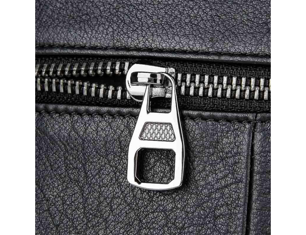 Сумка на плечо мужская кожаная Tiding Bag 9830A - Фото № 2