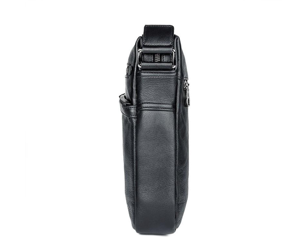 Сумка на плечо мужская кожаная Tiding Bag 9830A - Фото № 4