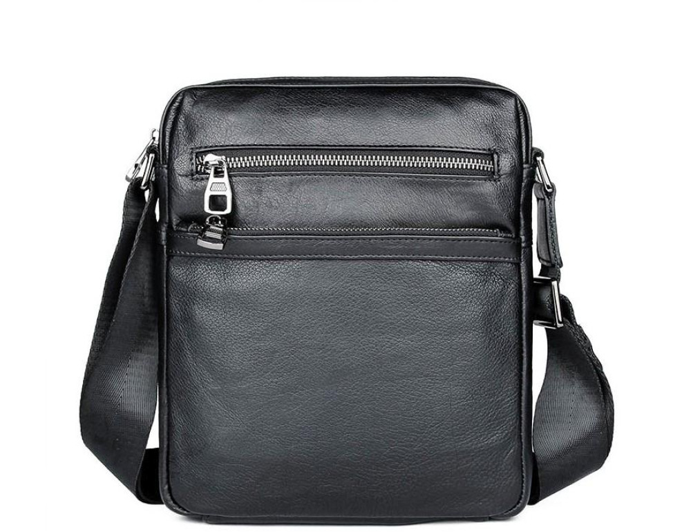 Сумка на плечо мужская кожаная Tiding Bag 9830A - Фото № 7