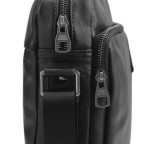 Мессенджер через плечо мужской кожаный черный Tiding Bag 9836A - Фотографія № 101