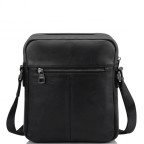 Мессенджер через плечо мужской кожаный черный Tiding Bag 9836A - Фотографія № 103