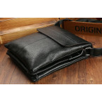 Сумка через плечо мужская кожаная Tiding Bag A25-064A - Фото № 106