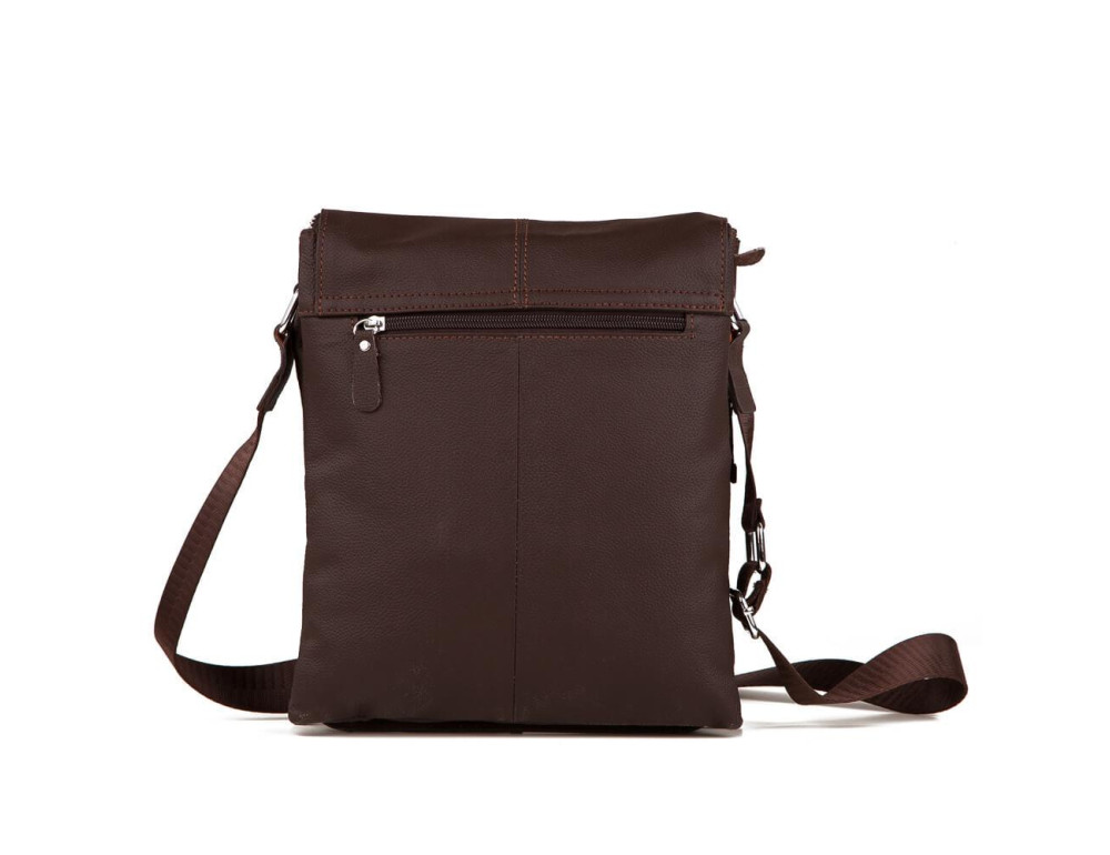 Мессенджер мужской натуральная кожа Tiding Bag A25-064C - Фото № 4