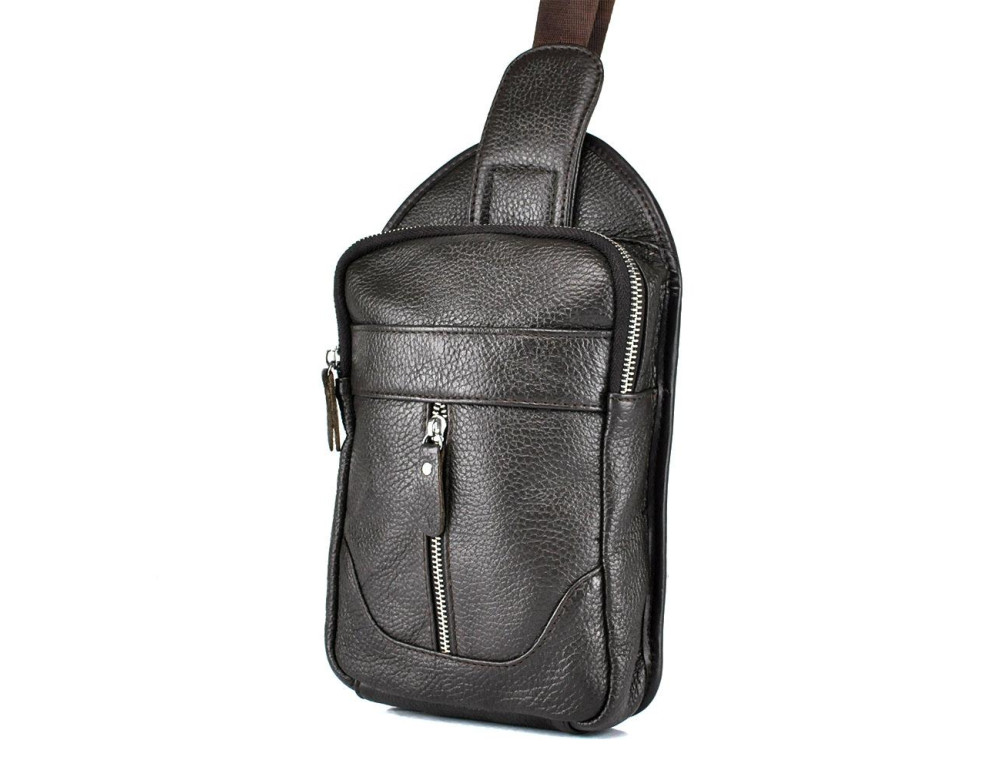 Шкіряний рюкзак Tiding Bag A25-1006C - Фотографія № 3