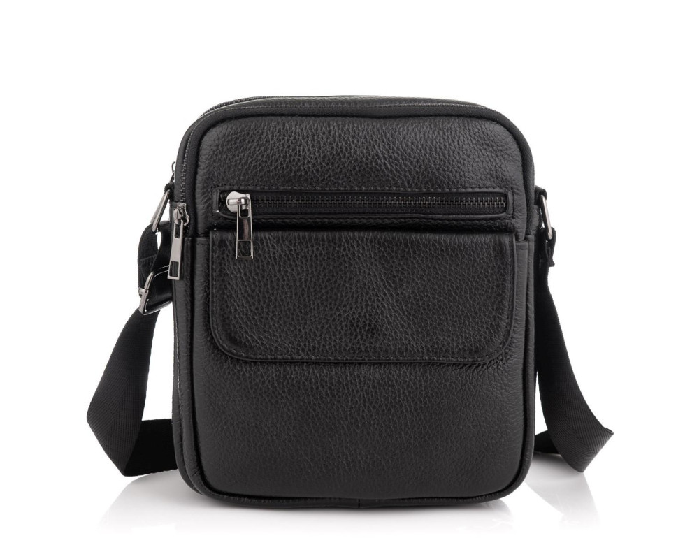 Чоловіча шкіряна сумка через плече маленька Tiding Bag A25-1108A - Фотографія № 5