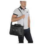 Шкіряна сумка для ноутбука чоловіча Tiding Bag A25-1120A - Фотографія № 105