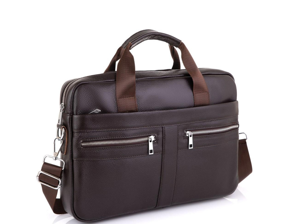 Кожаная сумка для ноутбука Tiding Bag A25-1120C - Фото № 1 Кожаная сумка для ноутбука Tiding Bag A25-1120C - Фото № 1