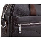 Шкіряна сумка для ноутбука коричнева Tiding Bag A25-1128C - Фотографія № 101 Шкіряна сумка для ноутбука коричнева Tiding Bag A25-1128C - Фотографія № 101