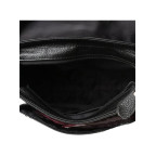 Чорна чоловіча шкіряна сумка через плече TIDING BAG A25-1278A - Фотографія № 101