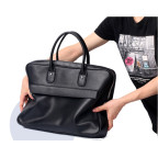 Чоловіча шкіряна сумка-портфель для документів та ноутбука Tiding Bag A25-17611A - Фотографія № 102