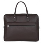 Мужская кожаная коричневая сумка классика Tiding Bag A25-17611C - Фото № 101 Мужская кожаная коричневая сумка классика Tiding Bag A25-17611C - Фото № 101