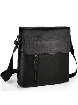Мужской кожаный мессенджер с клапаном Tiding Bag A25-238-1A