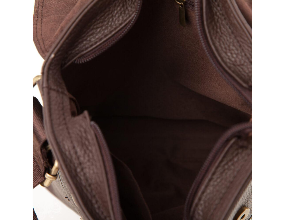 Чоловіча шкіряна сумка Tiding Bag A25-238C - Фотографія № 4