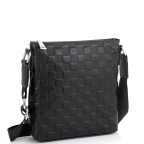 Мужская сумка через плечо черная фактурная Tiding Bag A25-6106A - Фото № 100 Мужская сумка через плечо черная фактурная Tiding Bag A25-6106A - Фото № 100