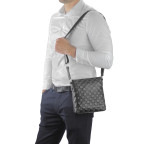 Мужская сумка через плечо черная фактурная Tiding Bag A25-6106A - Фото № 101 Мужская сумка через плечо черная фактурная Tiding Bag A25-6106A - Фото № 101