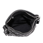 Мужская сумка через плечо черная фактурная Tiding Bag A25-6106A - Фото № 104 Мужская сумка через плечо черная фактурная Tiding Bag A25-6106A - Фото № 104