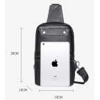 Сумка на грудь мужская кожаная слинг Tiding Bag A25-6801A - Фото № 106 Сумка на грудь мужская кожаная слинг Tiding Bag A25-6801A - Фото № 106