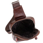 Чоловічий шкіряний слінг через плече Tiding Bag A25-6896R - Фотографія № 102