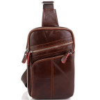 Чоловічий шкіряний слінг через плече Tiding Bag A25-6896R - Фотографія № 104