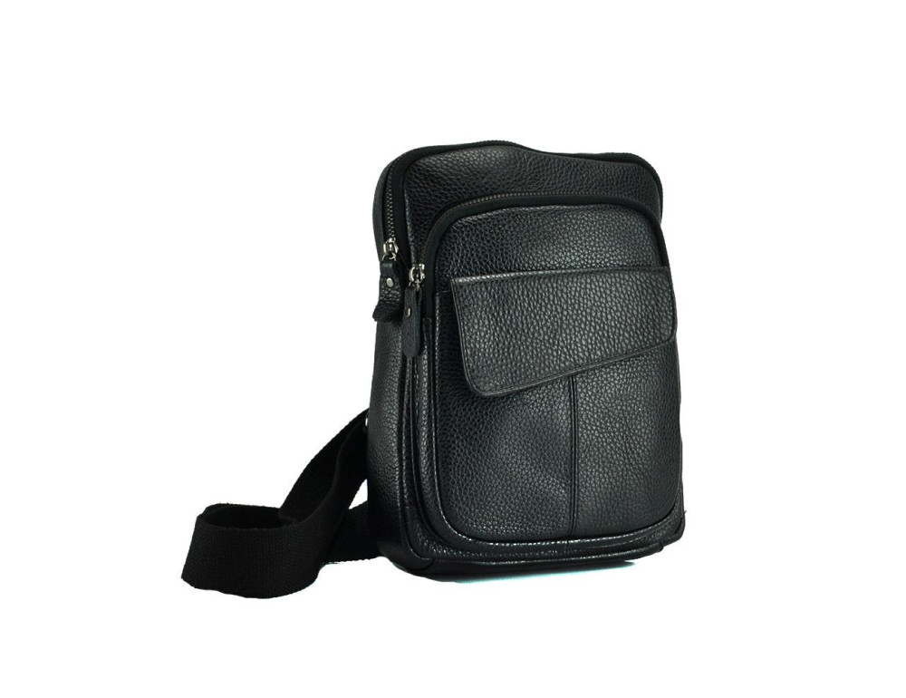 Сумка на груди чоловіча шкіряна Tiding Bag A25-8699A - Фотографія № 1 Сумка на груди чоловіча шкіряна Tiding Bag A25-8699A - Фотографія № 1