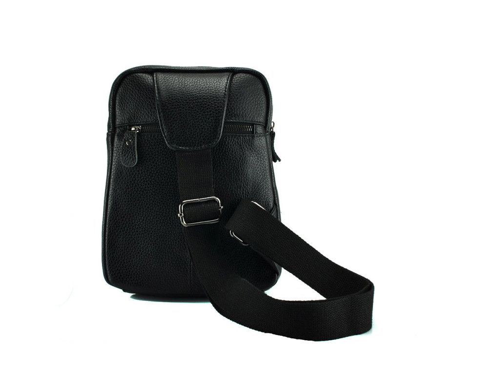 Сумка на груди чоловіча шкіряна Tiding Bag A25-8699A - Фотографія № 3