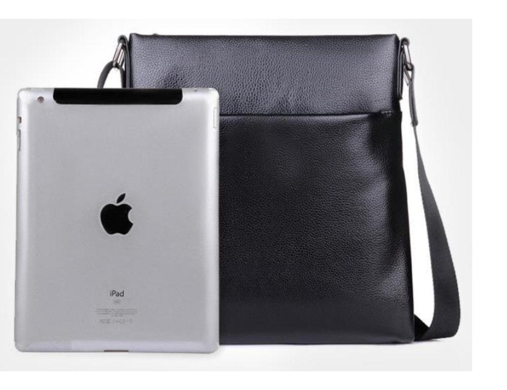 Сумка через плечо мужская кожаная Tiding Bag A25-8850A - Фото № 4