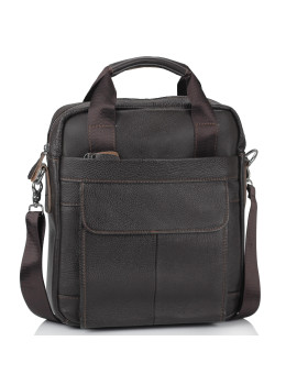 Сумка через плече шкіряна чоловіча Tiding Bag A25-8861DB