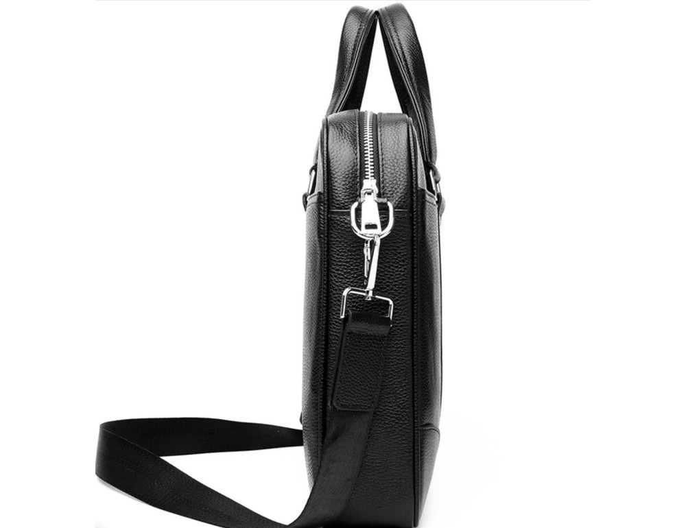 Сумка-портфель чоловіча шкіряна ділова Tiding Bag A25-9904A - Фотографія № 4