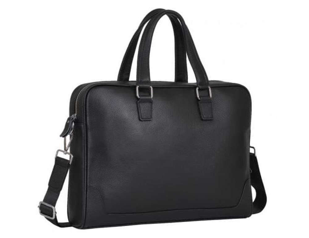 Классическая мужская деловая сумка из натуральной кожи Tiding Bag A25-9905A - Фото № 2
