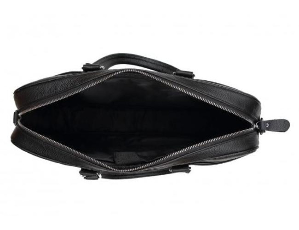 Классическая мужская деловая сумка из натуральной кожи Tiding Bag A25-9905A - Фото № 3