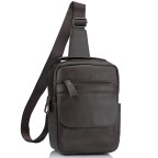 Чоловіча шкіряна сумка-слінг коричнева Tiding Bag A25F-003B - Фотографія № 100 Чоловіча шкіряна сумка-слінг коричнева Tiding Bag A25F-003B - Фотографія № 100