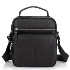 Сумка через плечо черная мужская кожаная Tiding Bag A25F-1436A - Фото № 102 Сумка через плечо черная мужская кожаная Tiding Bag A25F-1436A - Фото № 102