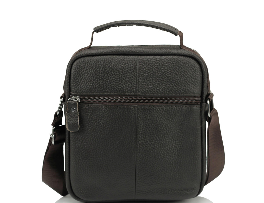 Сумка через плечо мужская кожаная Tiding Bag A25F-1436B - Фото № 5