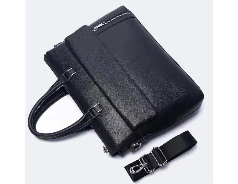 Сумка-портфель чоловіча шкіряна Tiding Bag A25F-17614A - Фотографія № 2