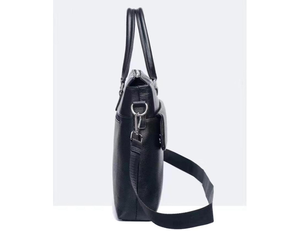 Сумка-портфель чоловіча шкіряна Tiding Bag A25F-17614A - Фотографія № 3