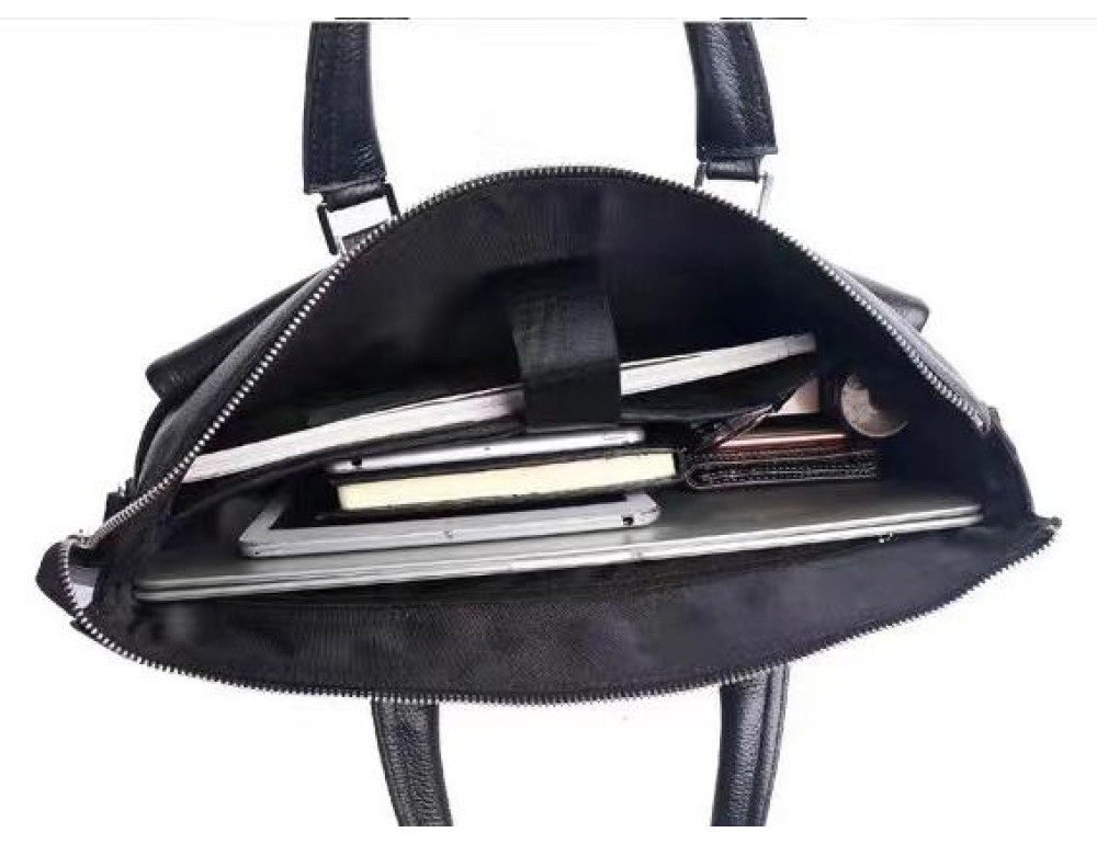 Сумка-портфель чоловіча шкіряна Tiding Bag A25F-17614A - Фотографія № 4