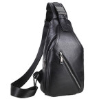 Сумка на грудь мужская кожаная Tiding Bag A25F-1912A - Фото № 100