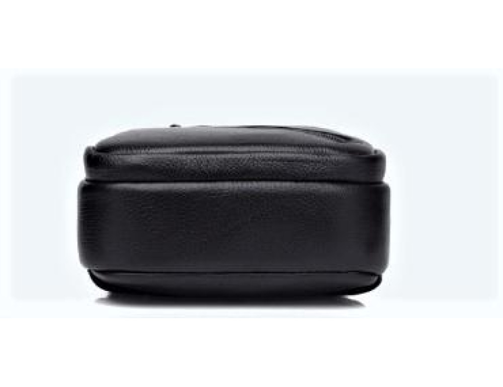 Сумка на грудь мужская кожаная Tiding Bag A25F-1912A - Фото № 3