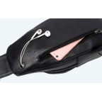 Сумка на грудь мужская кожаная Tiding Bag A25F-1912A - Фото № 106