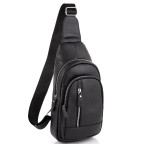 Чоловічий шкіряний чорний слінг на плече Tiding Bag A25F-5605A - Фотографія № 100 Чоловічий шкіряний чорний слінг на плече Tiding Bag A25F-5605A - Фотографія № 100