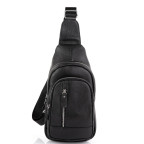 Чоловічий шкіряний чорний слінг на плече Tiding Bag A25F-5605A - Фотографія № 104 Чоловічий шкіряний чорний слінг на плече Tiding Bag A25F-5605A - Фотографія № 104