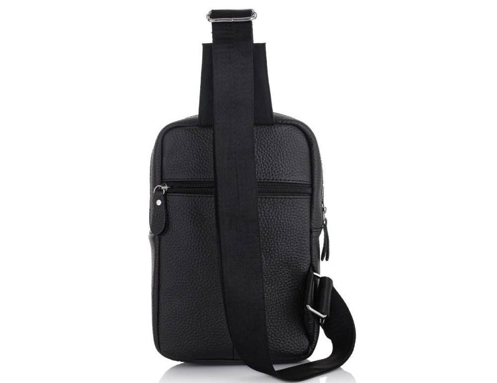 Мужской кожаный рюкзак на одну лямку через плечо Tiding Bag A25F-6315A - Фото № 2