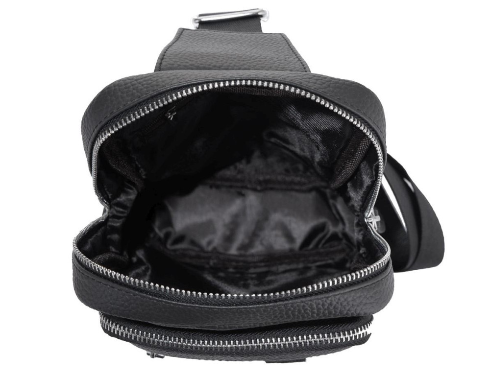 Мужской кожаный рюкзак на одну лямку через плечо Tiding Bag A25F-6315A - Фото № 4